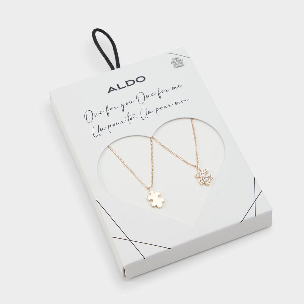 Aldo | Besties Gold/Clear Multi Women's Necklaces - Gift set