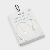 Aldo | Besties Gold/Clear Multi Women's Necklaces - Gift set