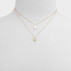 Aldo | Besties Gold/Clear Multi Women's Necklaces - Gift set