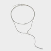 Aldo | Alata Silver/Clear Multi Women's Cubic Zirconia - Necklace