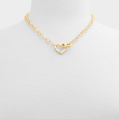 Aldo | Heartclip in Gold - Customizable necklace