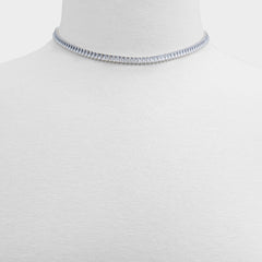 Aldo | Maliana Silver/Clear Multi Women's Necklaces - Choker necklace