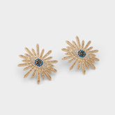 Aldo | Amuletts in Dark Blue - Statement earrings