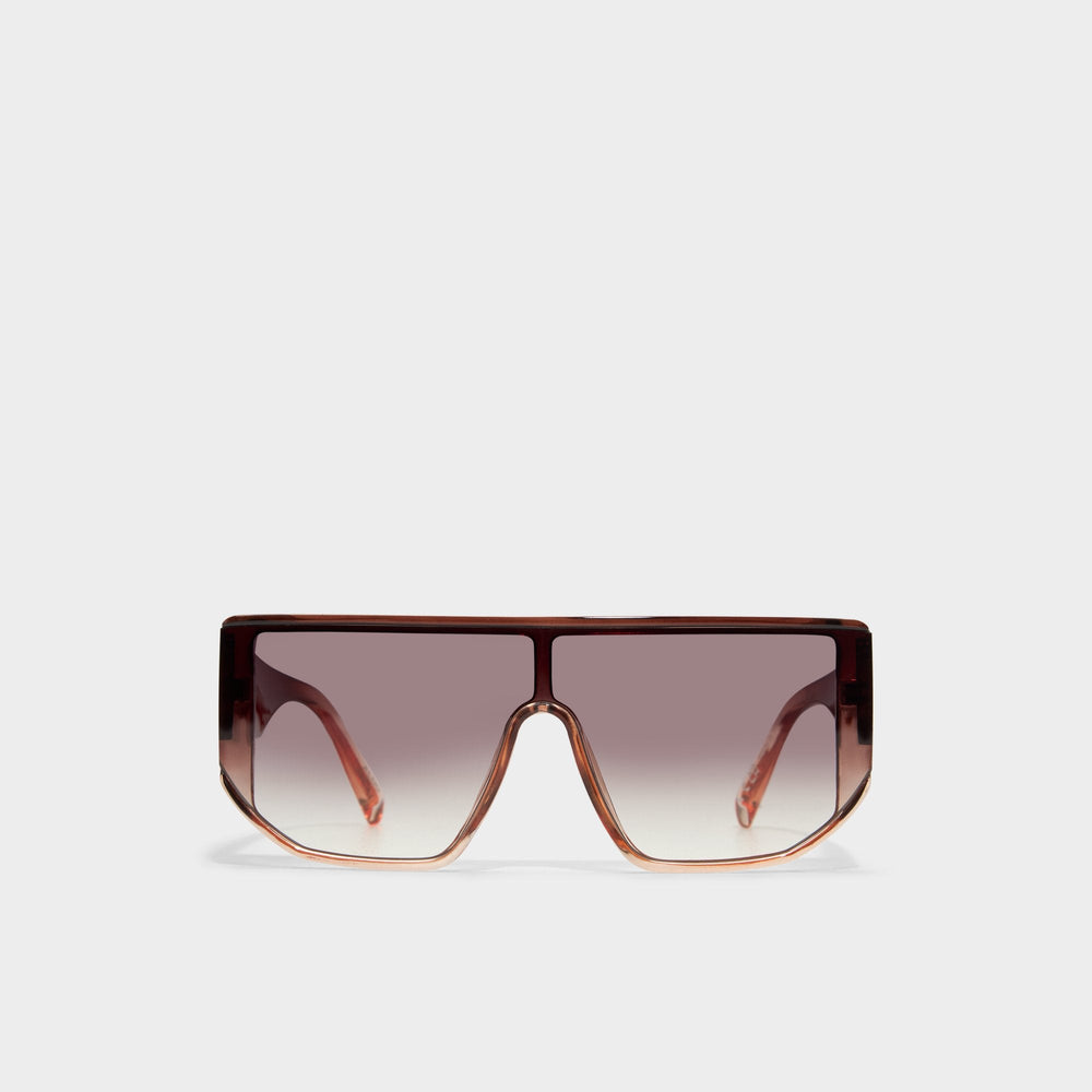 Aldo | Thiedan Brown Women's Shield - Shield sunglasses