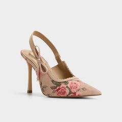 Aldo | Hennie in Beige Combo 14190601 - Sling back high heel, Stiletto heel