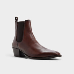 Aldo | Jako in Brown - Chelsea boot, Block heel