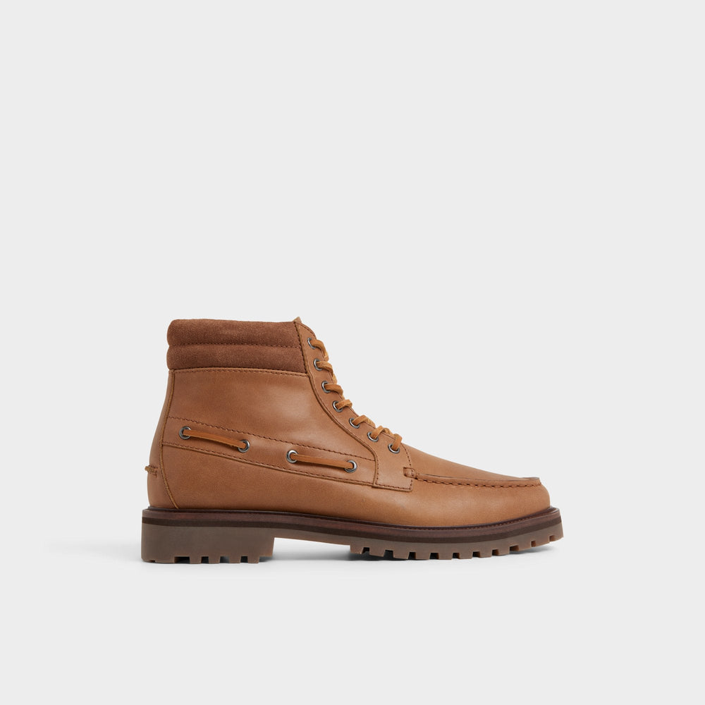 Aldo | Farrell in Cognac - Combat boot, Lug sole