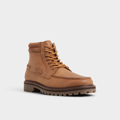 Aldo | Farrell in Cognac - Combat boot, Lug sole