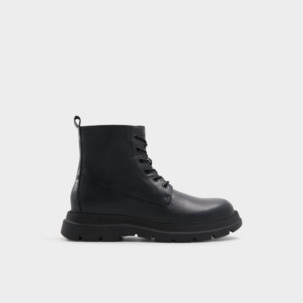 Aldo | Reish Black Men's Lace-up boots - Lace-up boot, Lug sole