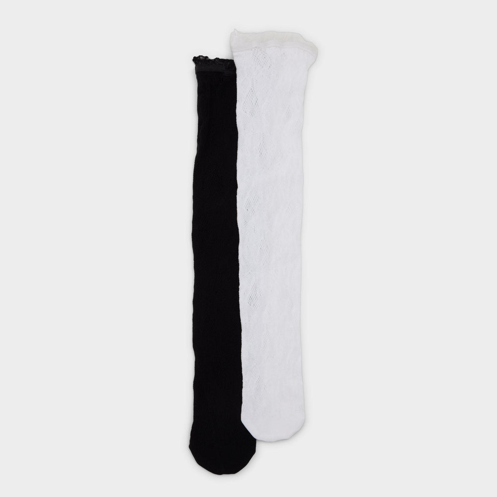 Aldo | Lacydaze in Black White - Crew socks