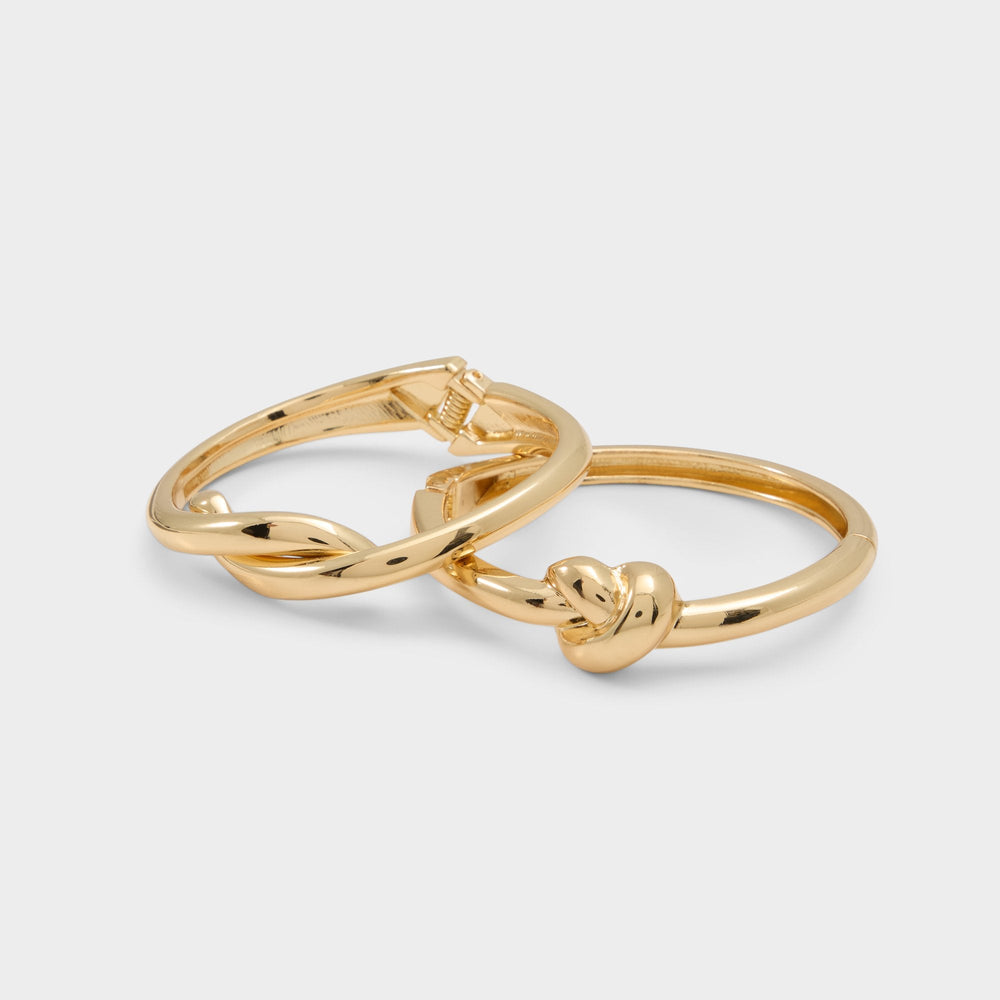 Aldo | Knotts in Gold - Bangle bracelet