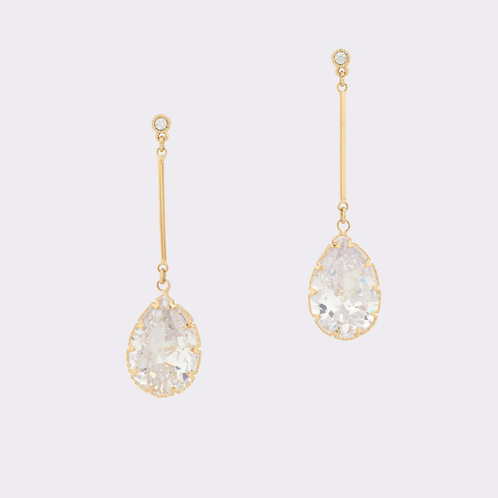 Aldo | Cares Gold/Clear Multi Women's Earrings - Chandelier earrings