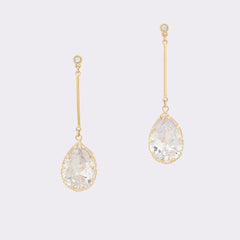 Aldo | Cares Gold/Clear Multi Women's Earrings - Chandelier earrings