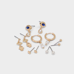 Aldo | Watchfull in Light Blue - Earring set