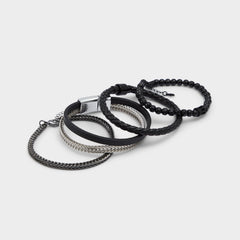 Aldo | Danniell Black/Silver Multi Men's Jewelry - Bracelet