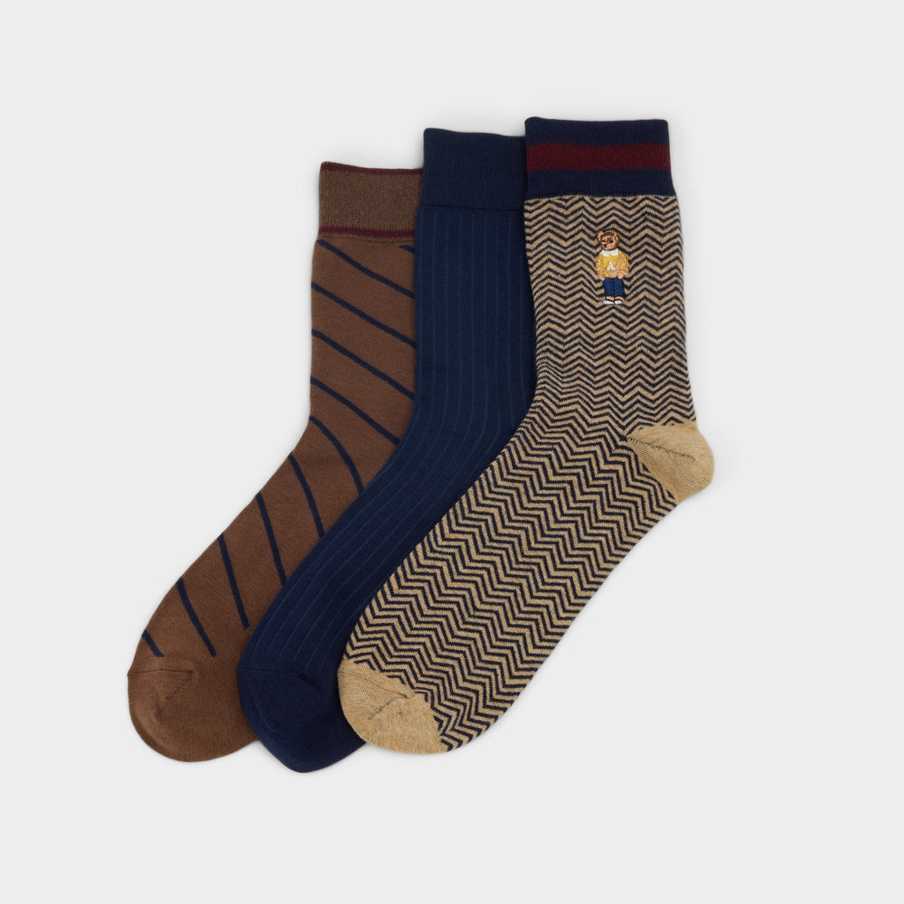 Aldo | Teddybear in Other Beige - Socks