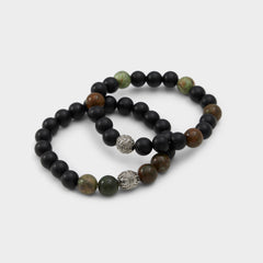 Aldo | Bompietra Dark Green Men's Jewelry - Bracelet