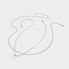 Aldo | Duolink in Silver - Necklace
