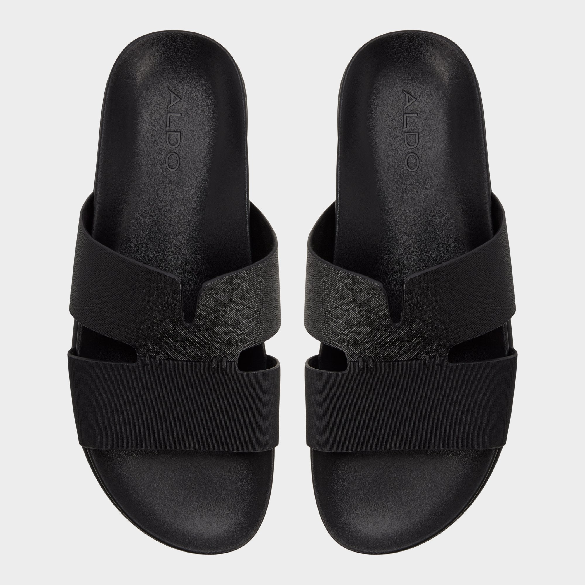 Aldo | Marcelo in Black - Slide sandal