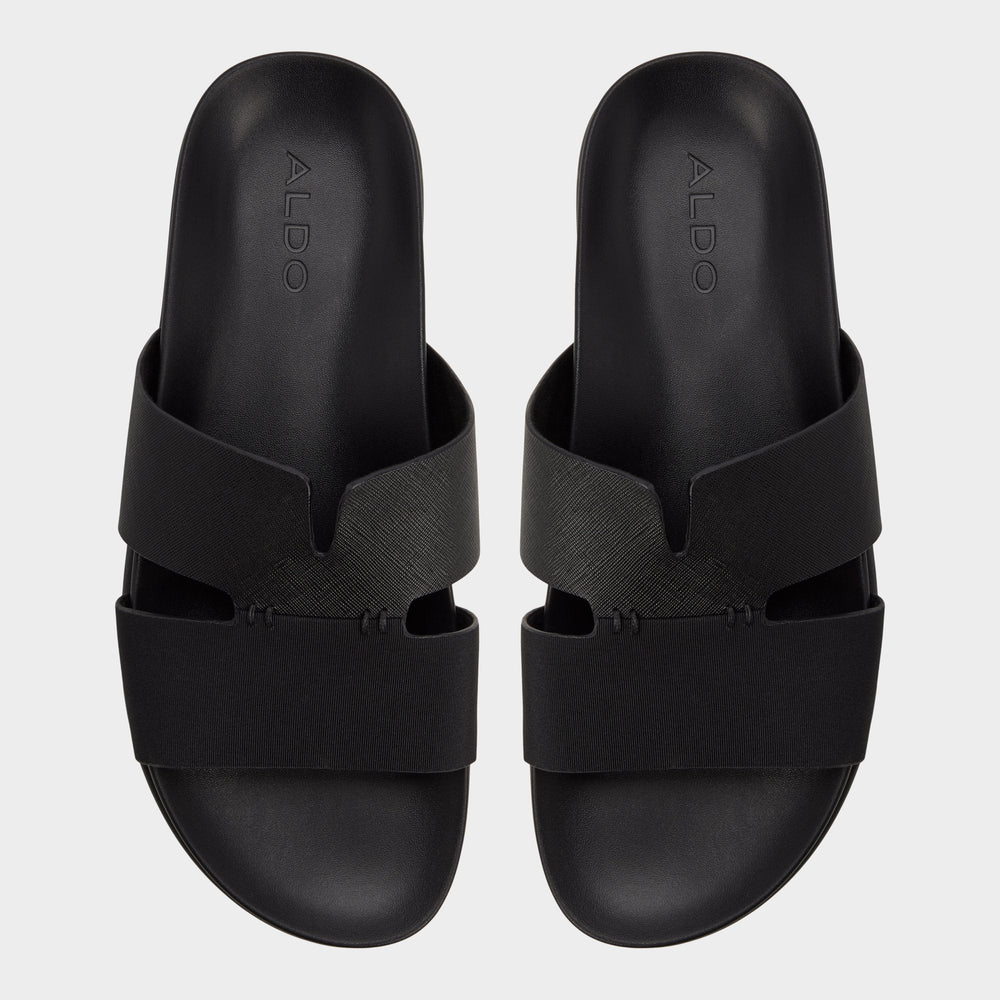 Aldo | Marcelo in Black - Slide sandal