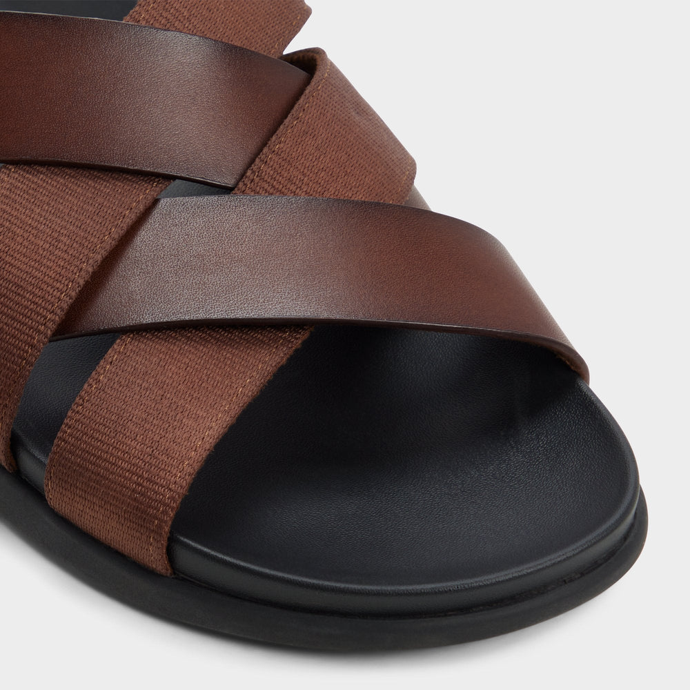 Aldo | Florian in Dark Brown - Slide sandal