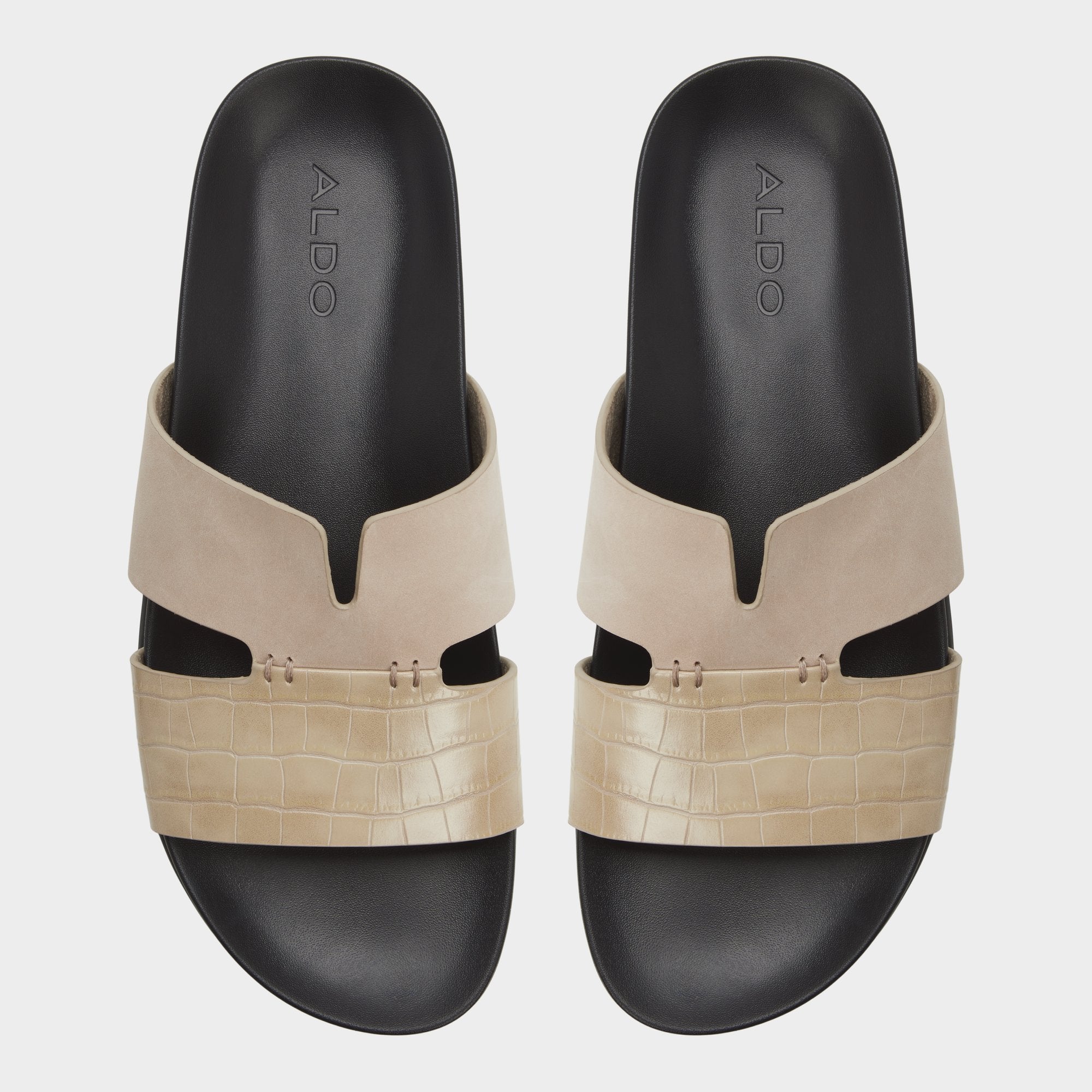 Aldo | Marcelo in Taupe - Slide sandal