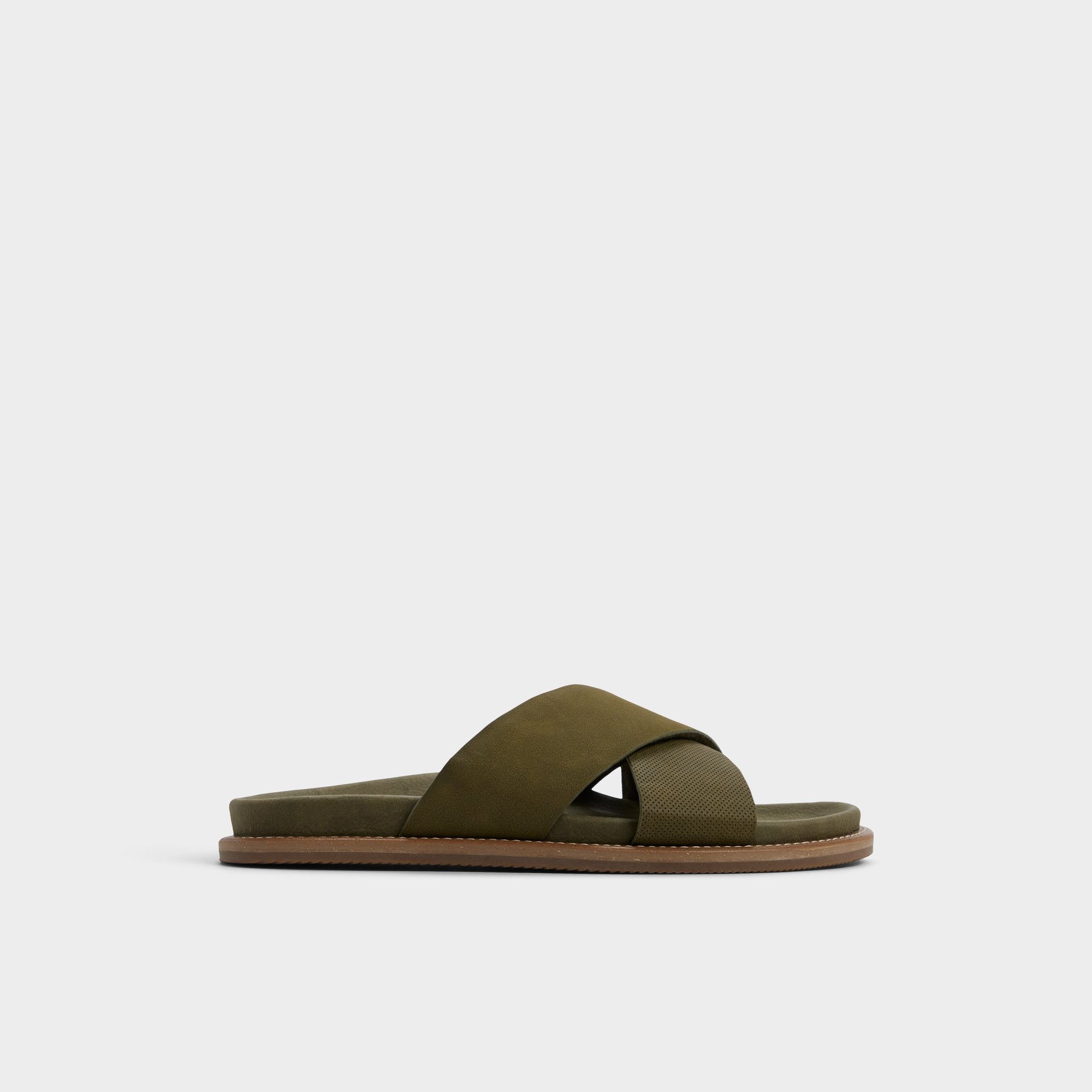 Aldo | Marrin in Olive - Slide sandal