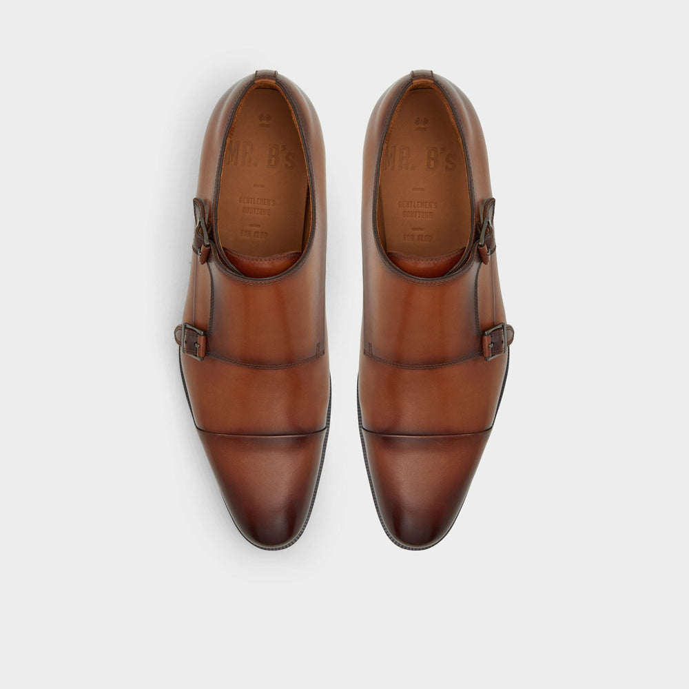 Aldo | Axwell Cognac Men's Dress Shoes - Monkstrap loafer