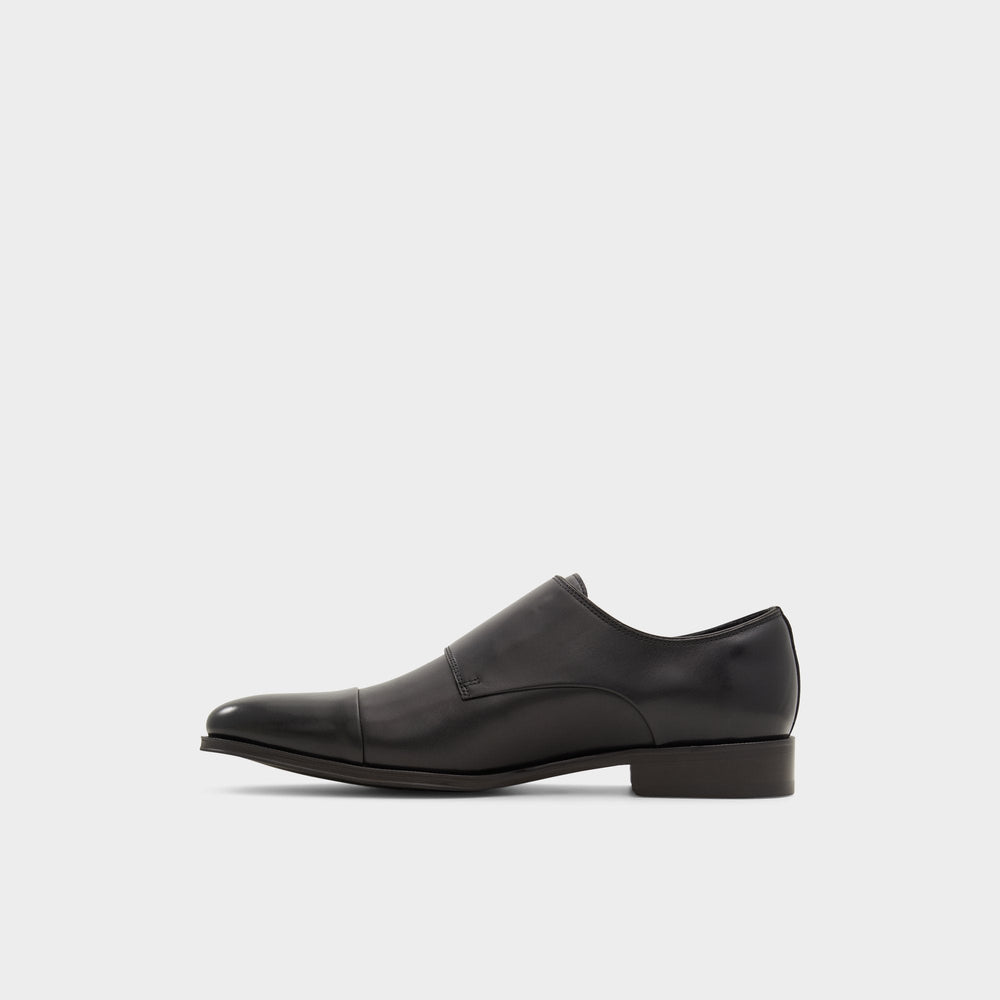 Aldo | Axwell Black Men's Dress Shoes - Monkstrap loafer