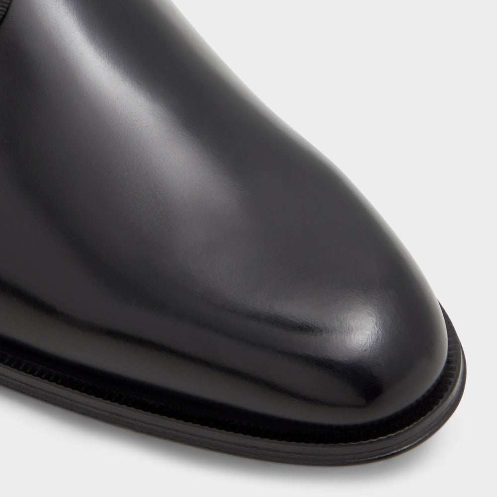 Aldo | Halbart Black Leather Embossed Men's Oxfords & Lace-ups - Oxford shoe