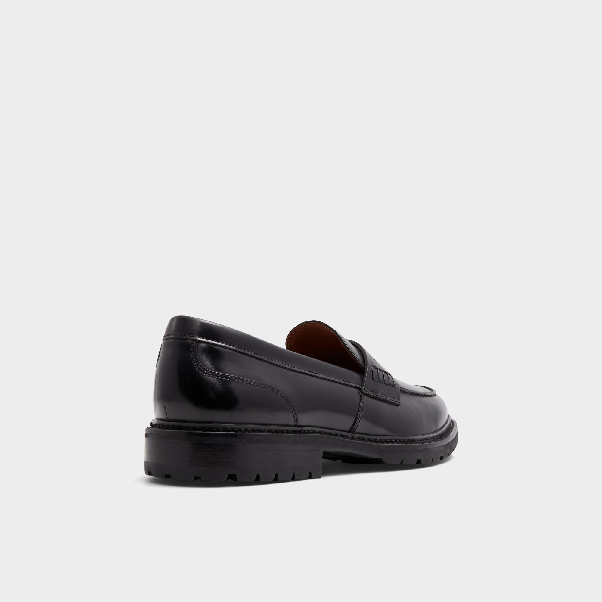 Aldo | Aleris Black Men's Dress Shoes - Loafer, Lug sole