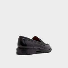 Aldo | Aleris Black Men's Dress Shoes - Loafer, Lug sole