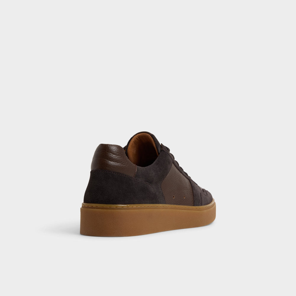 Aldo | Montie Dark Brown Men's Low top - Low top sneaker, Cup sole