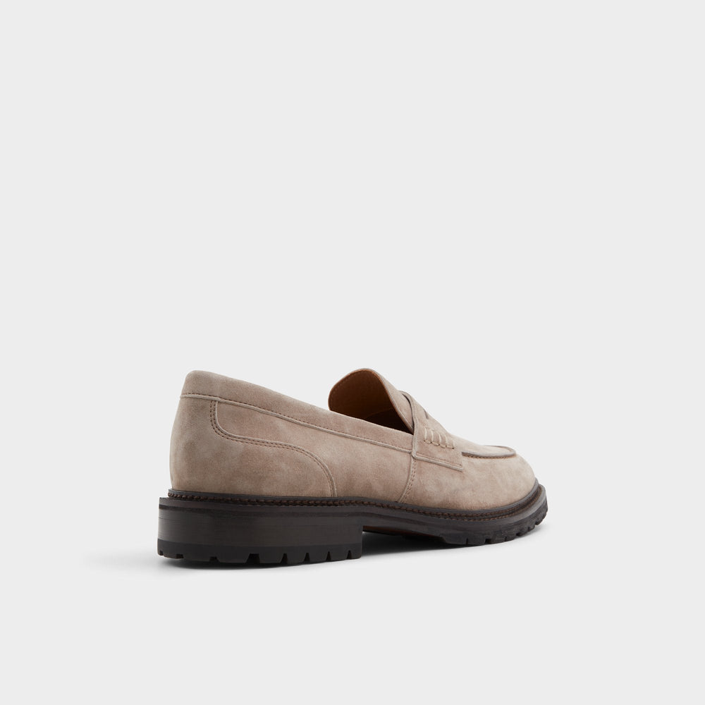 Aldo | Aleris Brown Men's Dress Shoes - Loafer, Lug sole