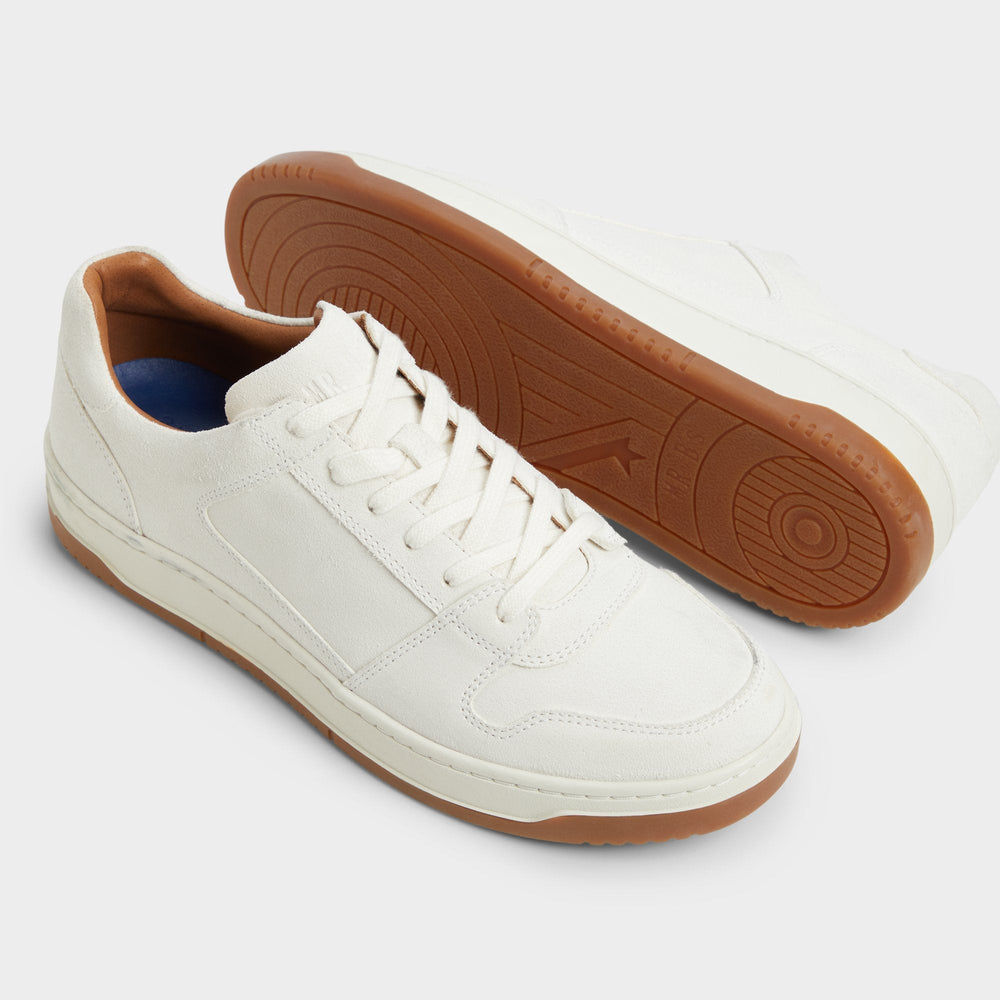 Aldo | Ludlow White Leather Suede Men's Low top - Low top sneaker