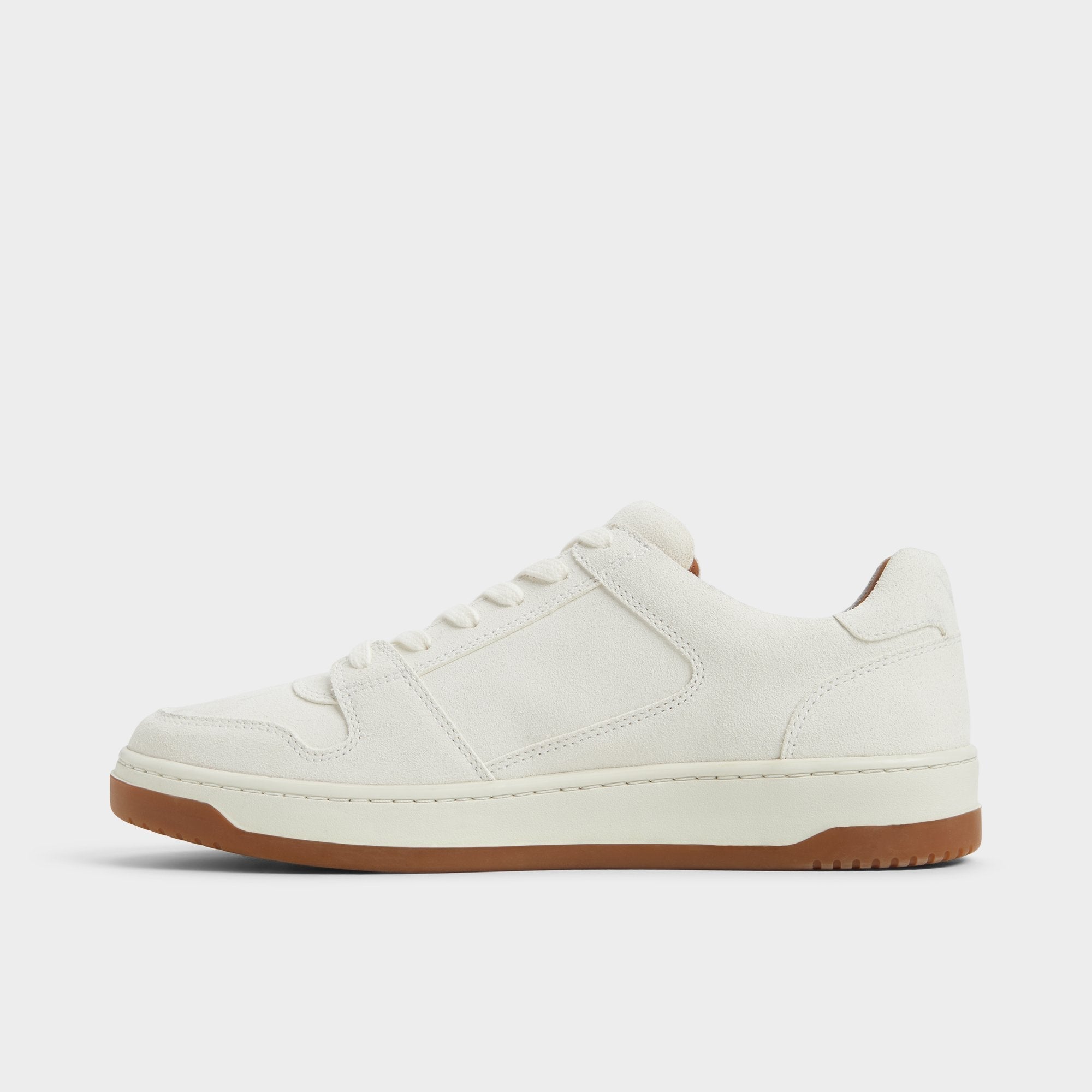 Aldo | Ludlow White Leather Suede Men's Low top - Low top sneaker