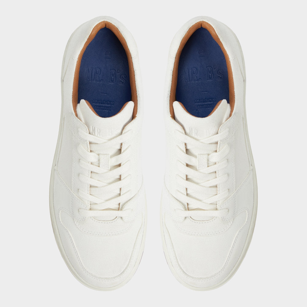 Aldo | Ludlow White Leather Suede Men's Low top - Low top sneaker