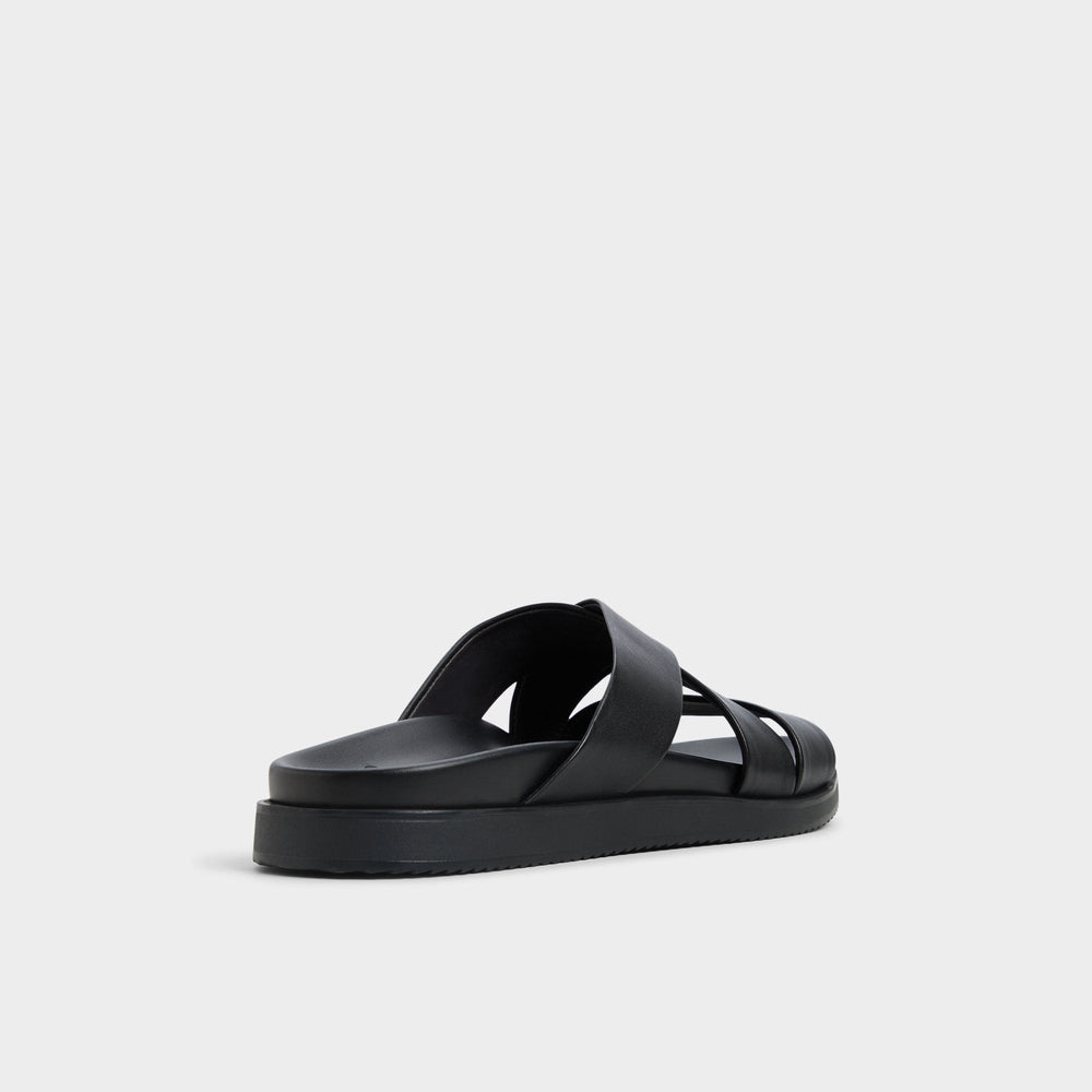 Aldo | Kairo Black Men's Sandals & Slides - Slide sandal