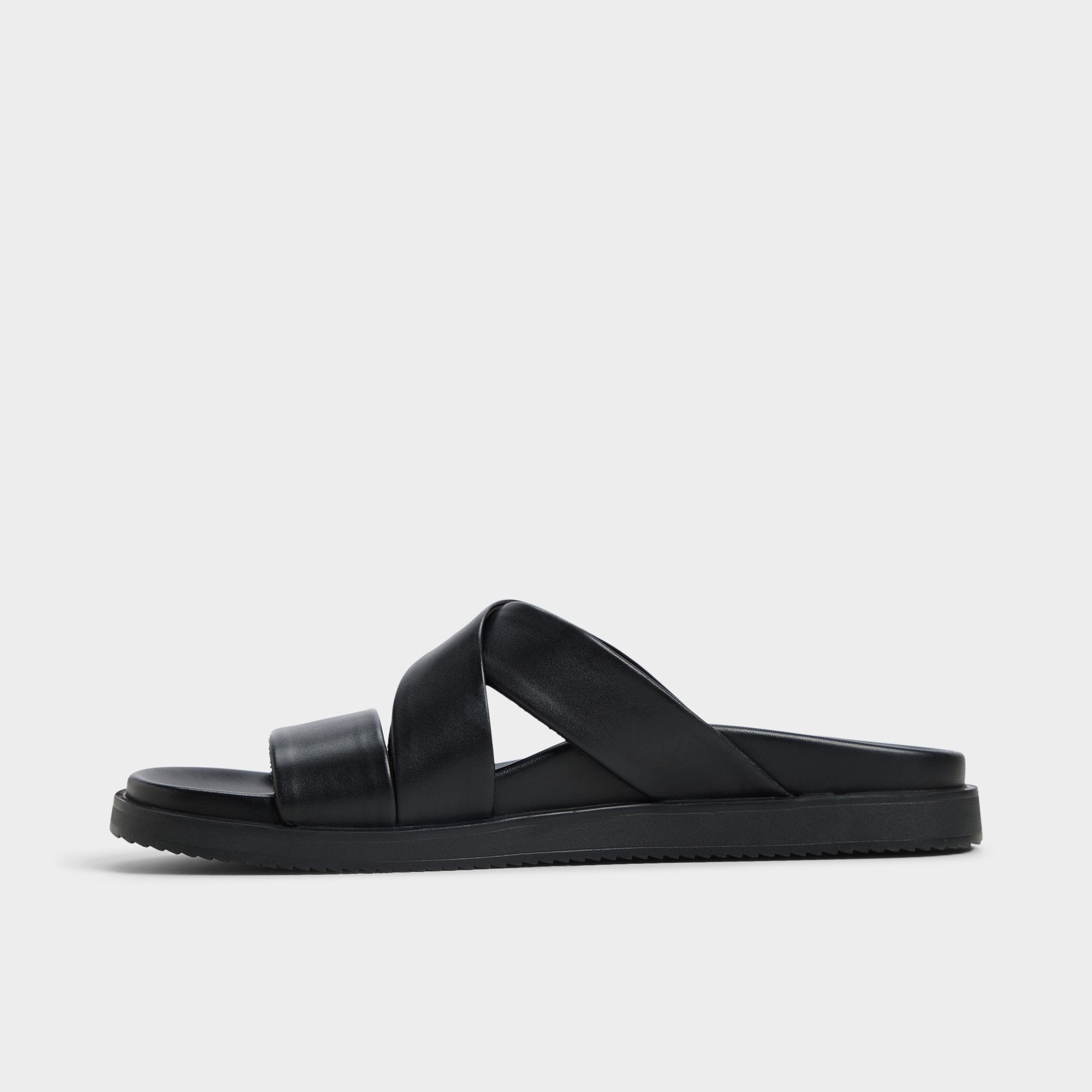 Aldo | Kairo Black Men's Sandals & Slides - Slide sandal
