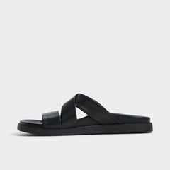 Aldo | Kairo Black Men's Sandals & Slides - Slide sandal