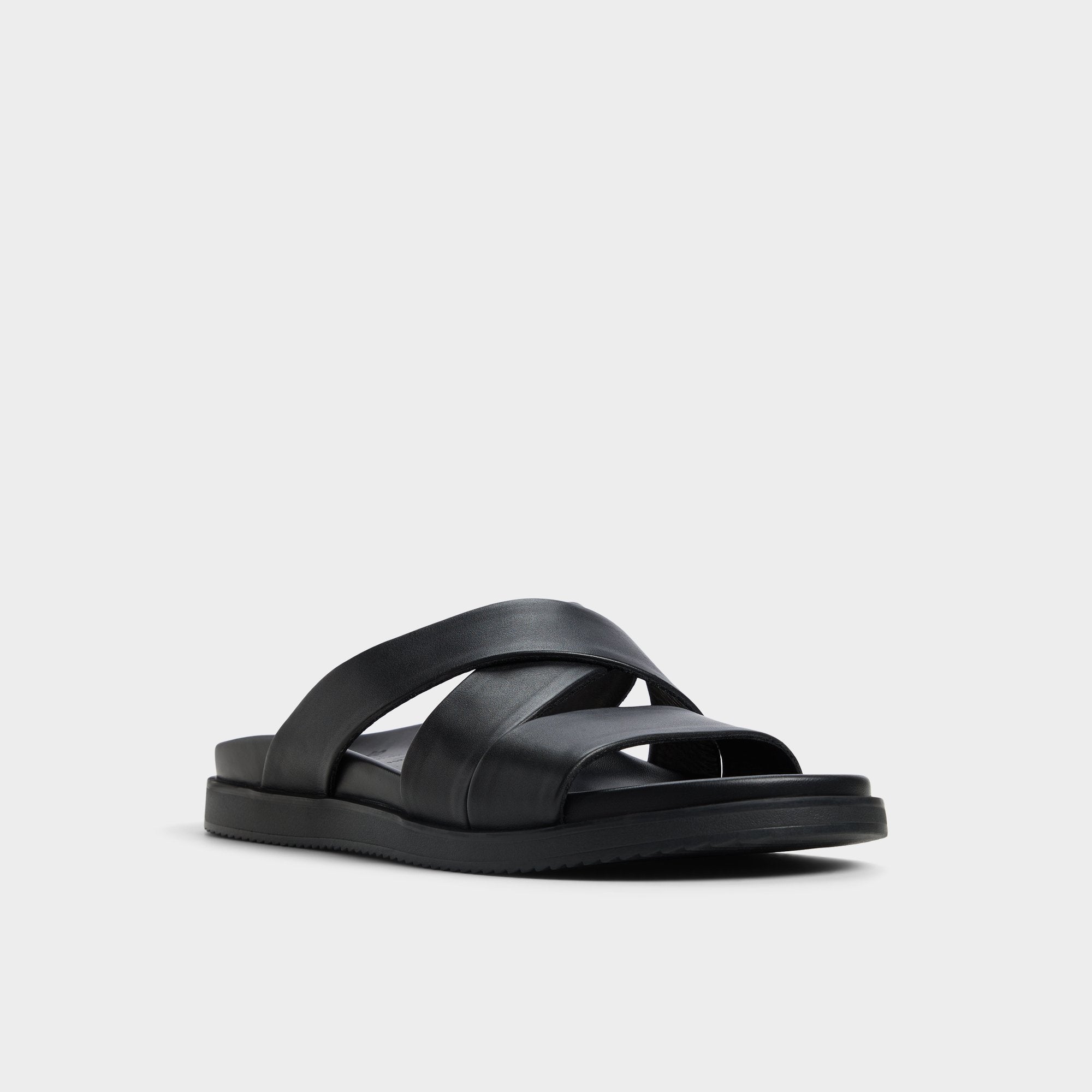 Aldo | Kairo Black Men's Sandals & Slides - Slide sandal