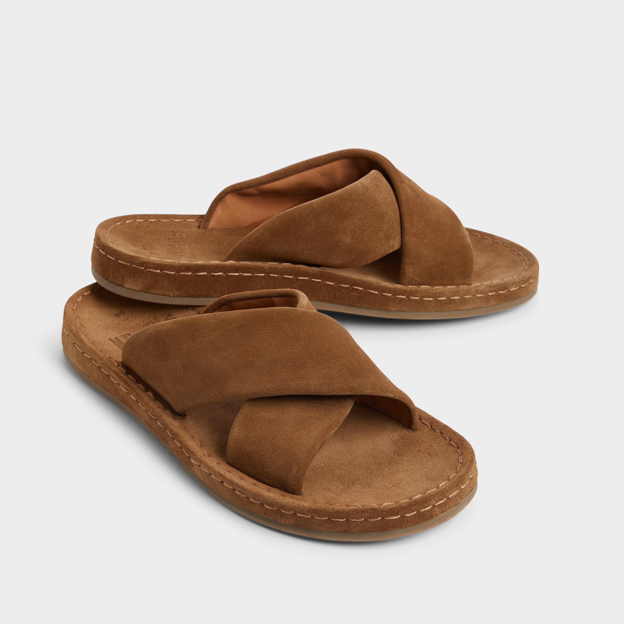 Aldo | Steele Light Brown Men's Sandals & Slides - Slide sandal