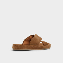 Aldo | Steele Light Brown Men's Sandals & Slides - Slide sandal