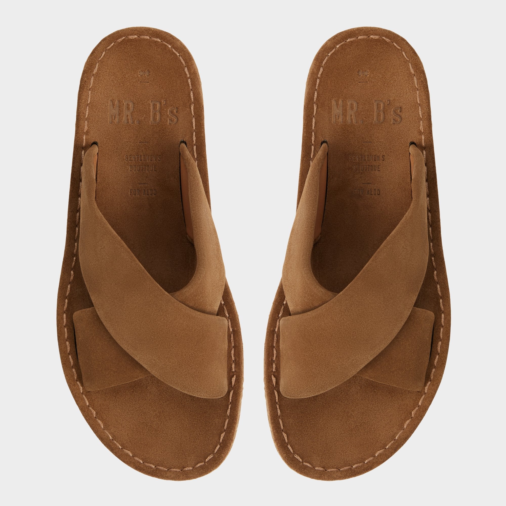 Aldo | Steele Light Brown Men's Sandals & Slides - Slide sandal