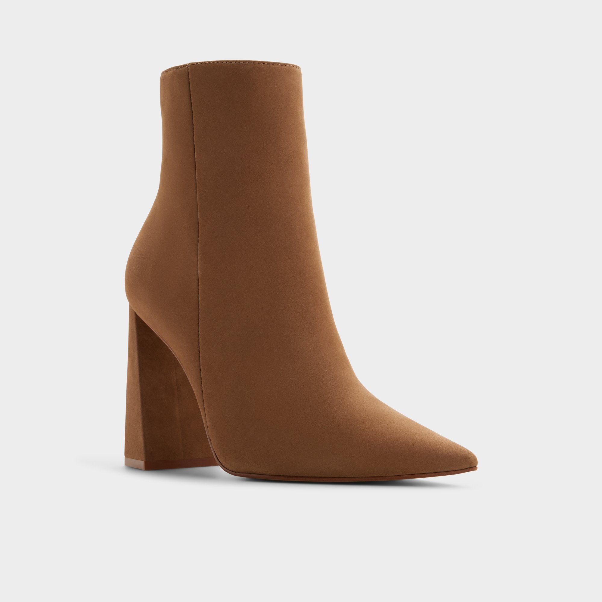 Aldo | Carredendar in Tan - Ankle boot, Block heel