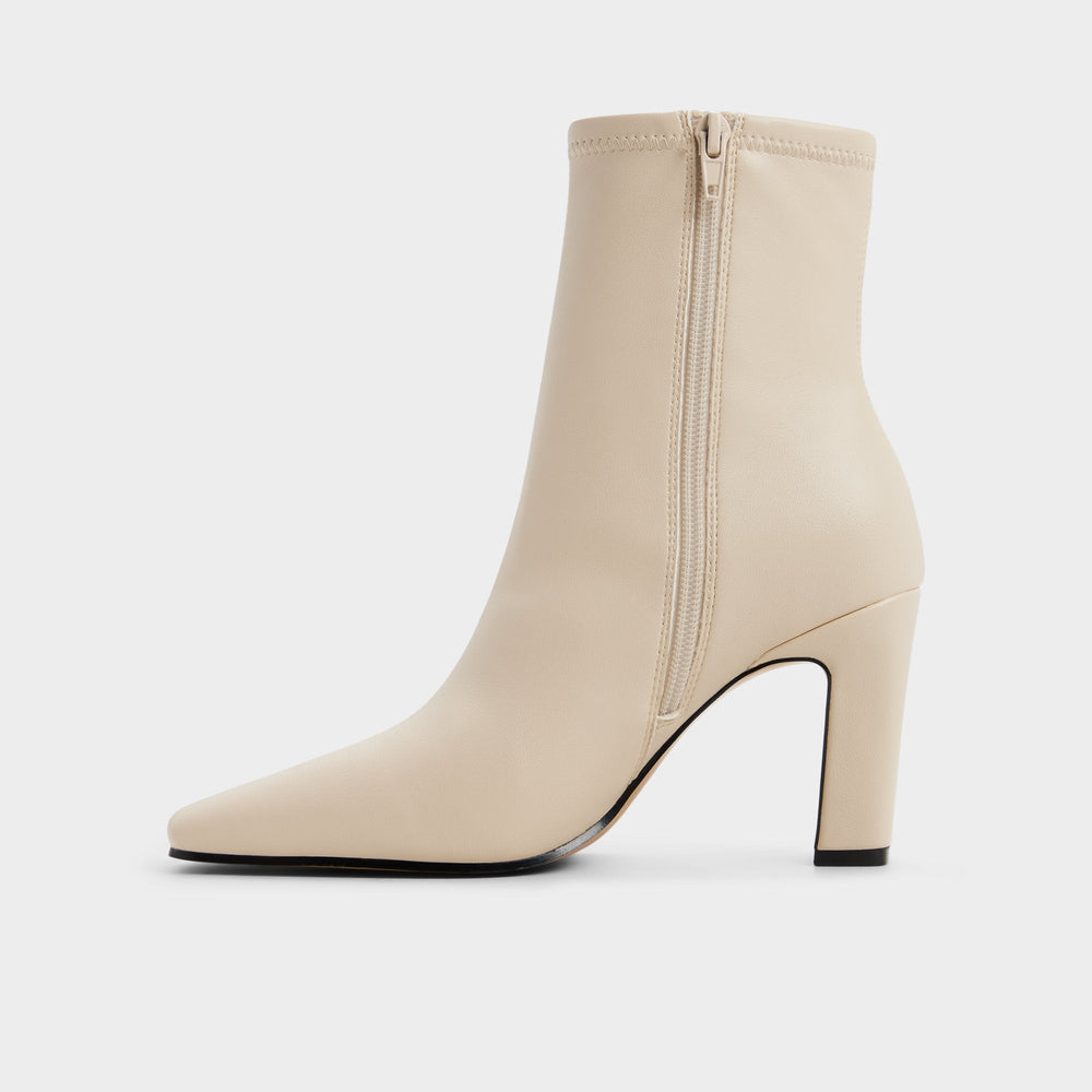 Aldo | Cybele in Cream - Ankle boot, Block heel