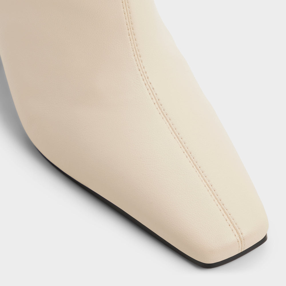 Aldo | Cybele in Cream - Ankle boot, Block heel