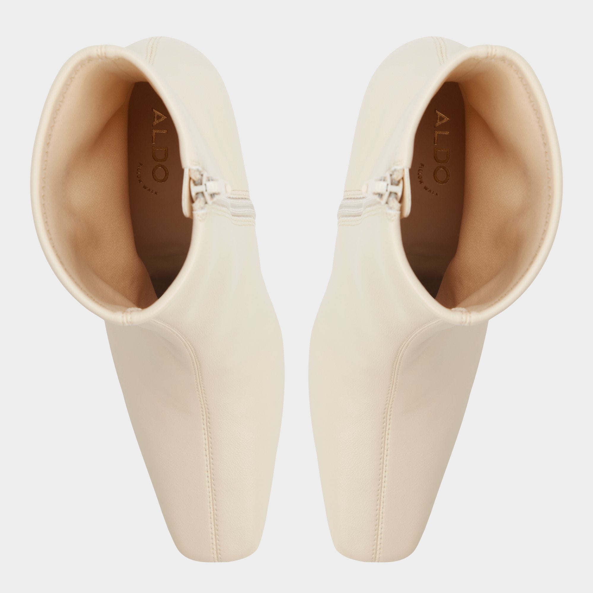 Aldo | Cybele in Cream - Ankle boot, Block heel