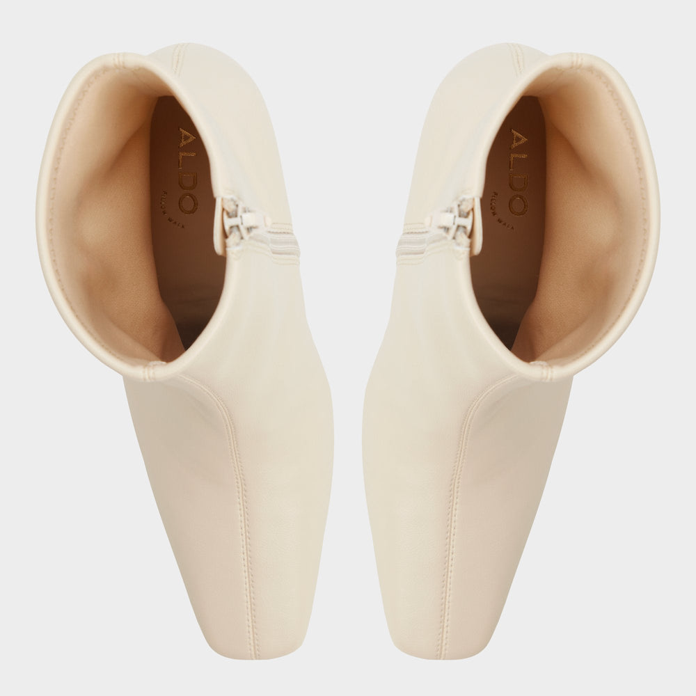 Aldo | Cybele in Cream - Ankle boot, Block heel