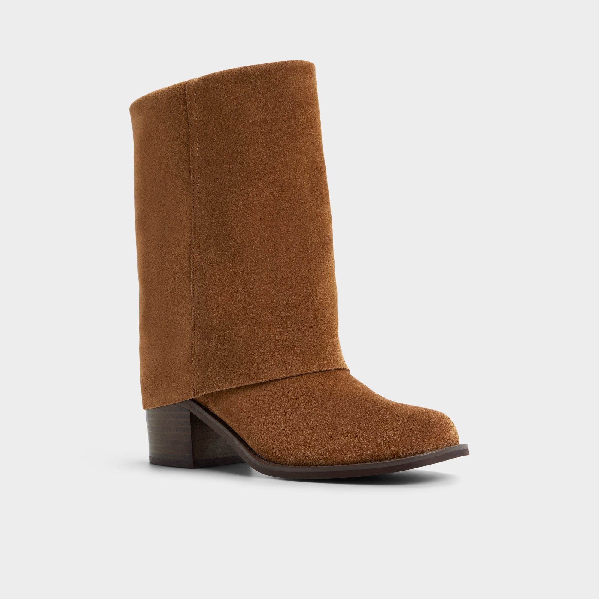 Aldo | Nolya in Medium Brown - Ankle boot, Block heel